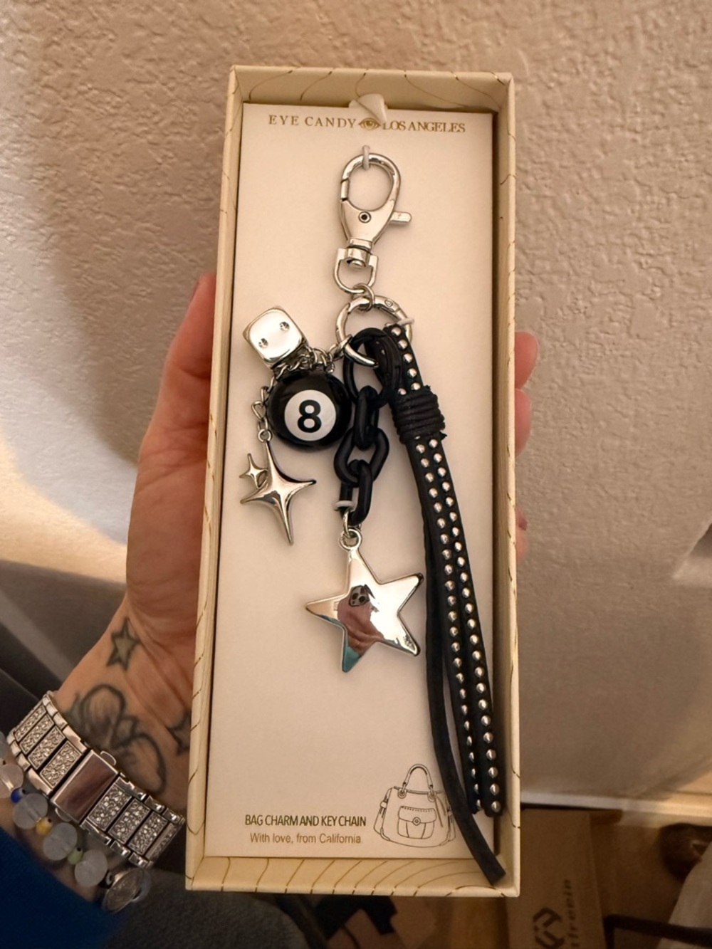 Eye candy Keychain / Bag Charm - Picture 2 of 3